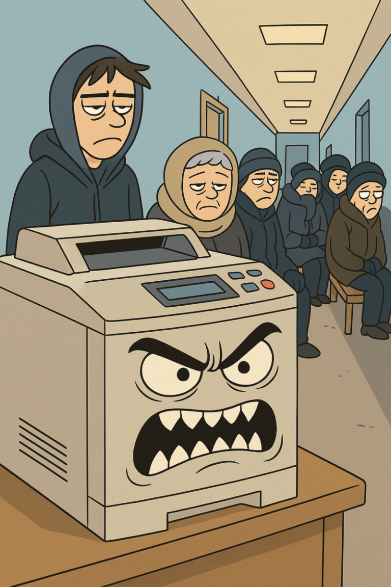 La impresora se insubordinó