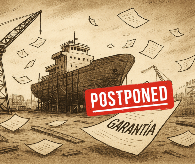 Garantías que hacen aguas.